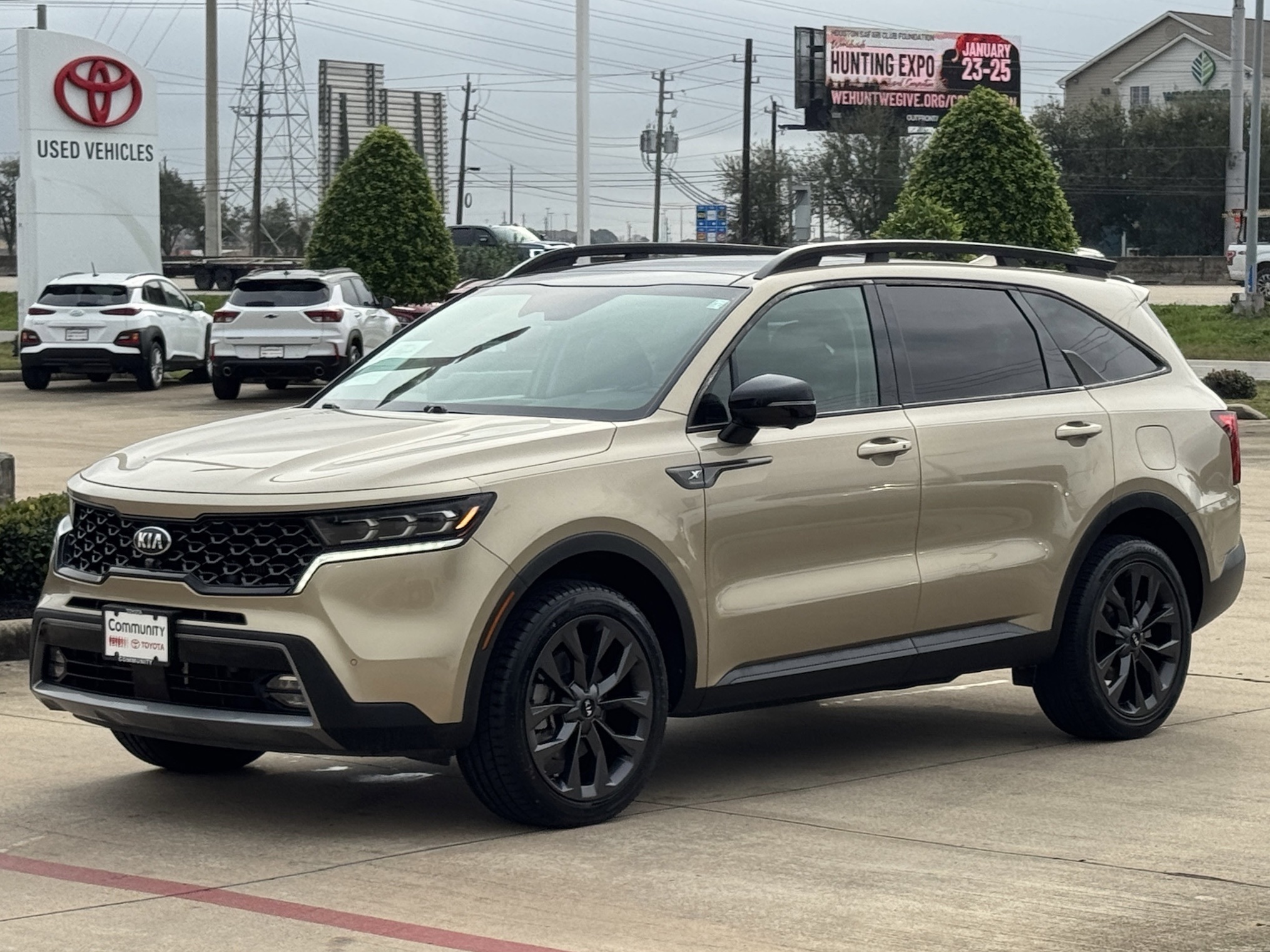 2021 Kia Sorento SX Prestige X-Line Beige at Parkway Family Mazda