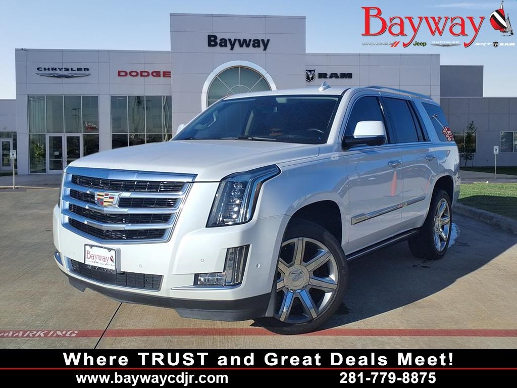 2020 Cadillac Escalade Premium Luxury White at Emmons Autoplex