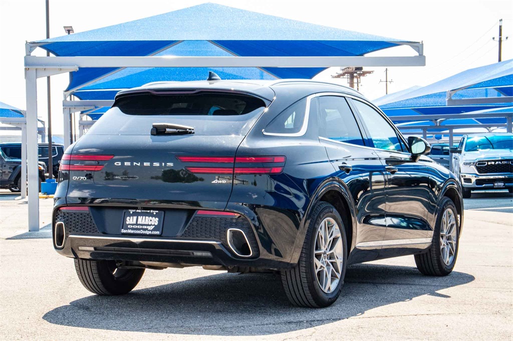 Used Car 2025 Genesis Gv70  2.5t For Sale Under $40,000 In San Marcos, Texas