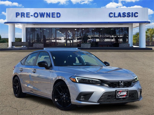 2024 Honda Civic Sport Silver at Emmons Autoplex