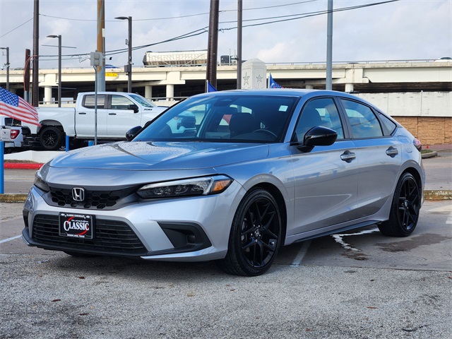 2024 Honda Civic Sport Silver at Emmons Autoplex