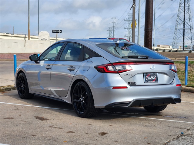 2024 Honda Civic Sport Silver at Emmons Autoplex