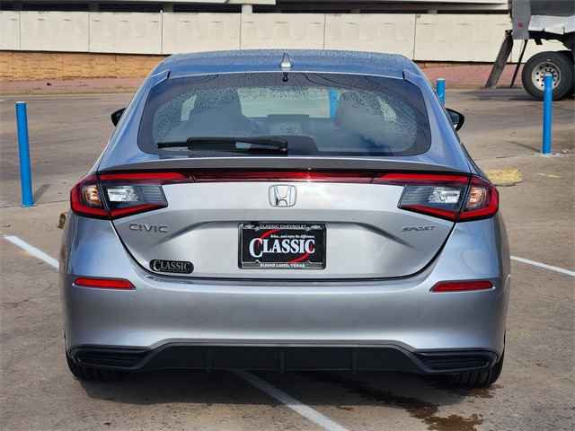 2024 Honda Civic Sport Silver at Emmons Autoplex