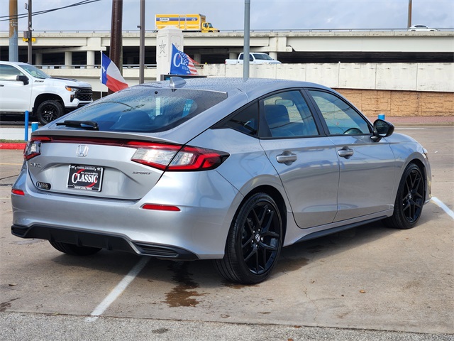 2024 Honda Civic Sport Silver at Emmons Autoplex