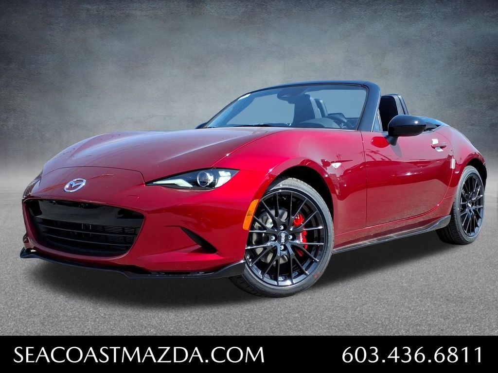 Soul Red Crystal Metallic 2026 Mazda MX-5 Miata Club RWD Convertible Rear-Wheel Drive 6-Speed Manual