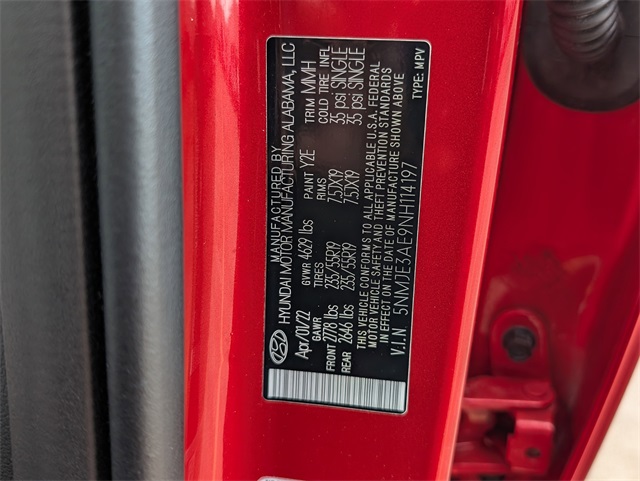 2022 Hyundai Tucson Limited Red at North Houston Mitsubishi