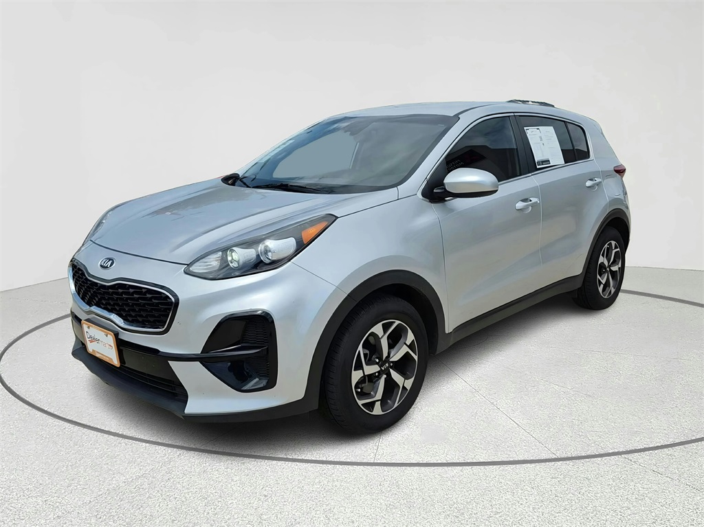 2021 Kia Sportage LX Silver at DeMontrond Ford