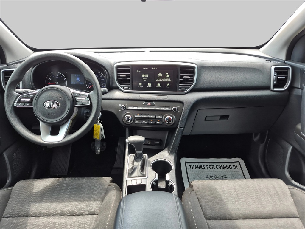 2021 Kia Sportage LX Silver at DeMontrond Ford