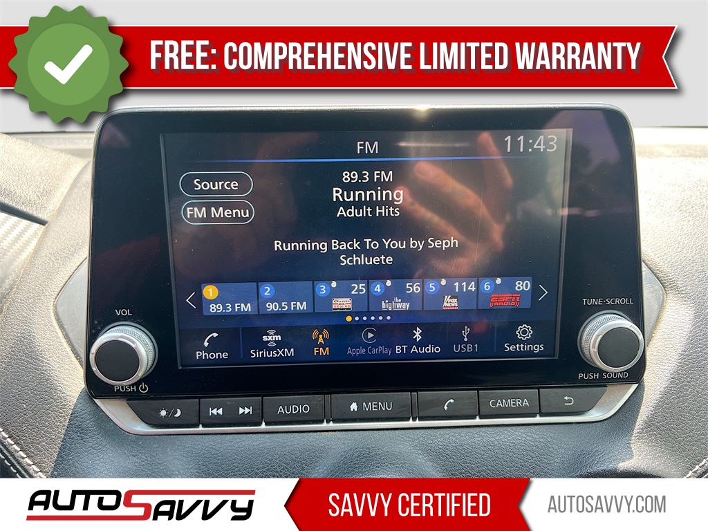 2022 Nissan Sentra SV Red at Durrett Motor Company