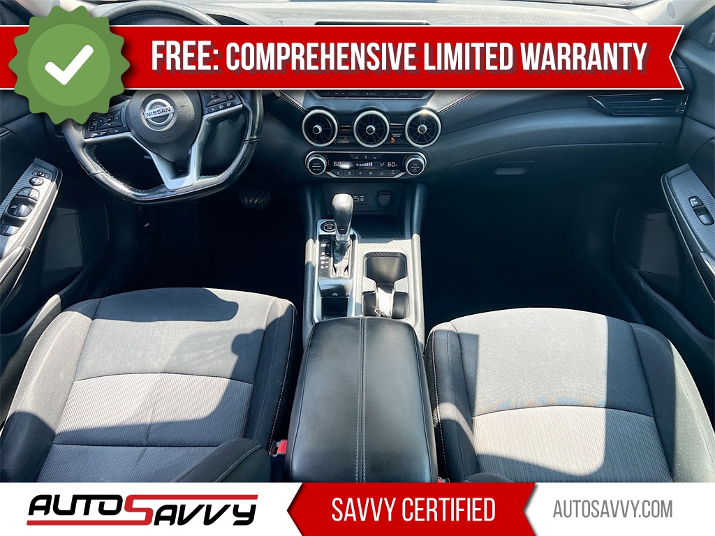 2022 Nissan Sentra SV Red at Durrett Motor Company