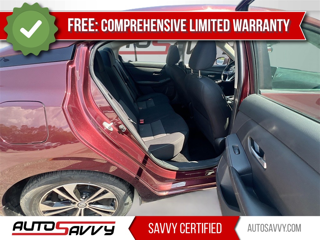 2022 Nissan Sentra SV Red at Durrett Motor Company