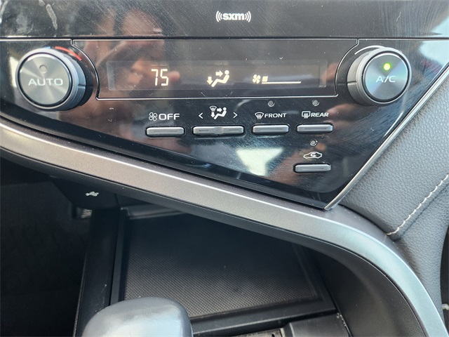 2020 Toyota Camry SE Red at DeMontrond Automotive Group