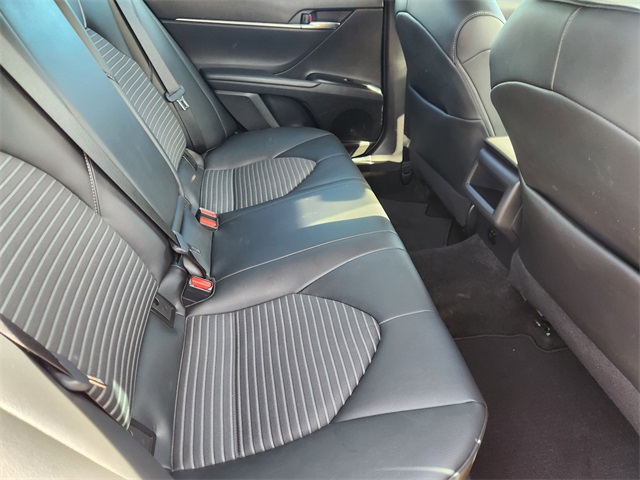 2020 Toyota Camry SE Red at DeMontrond Automotive Group