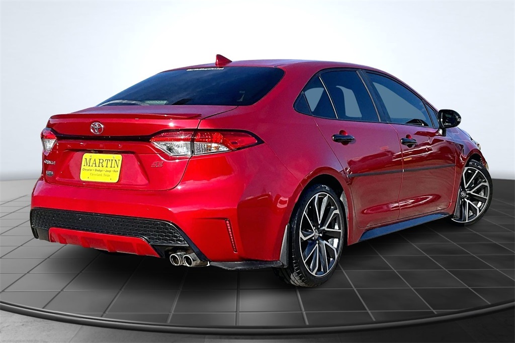2021 Toyota Corolla SE Red at Emmons Autoplex