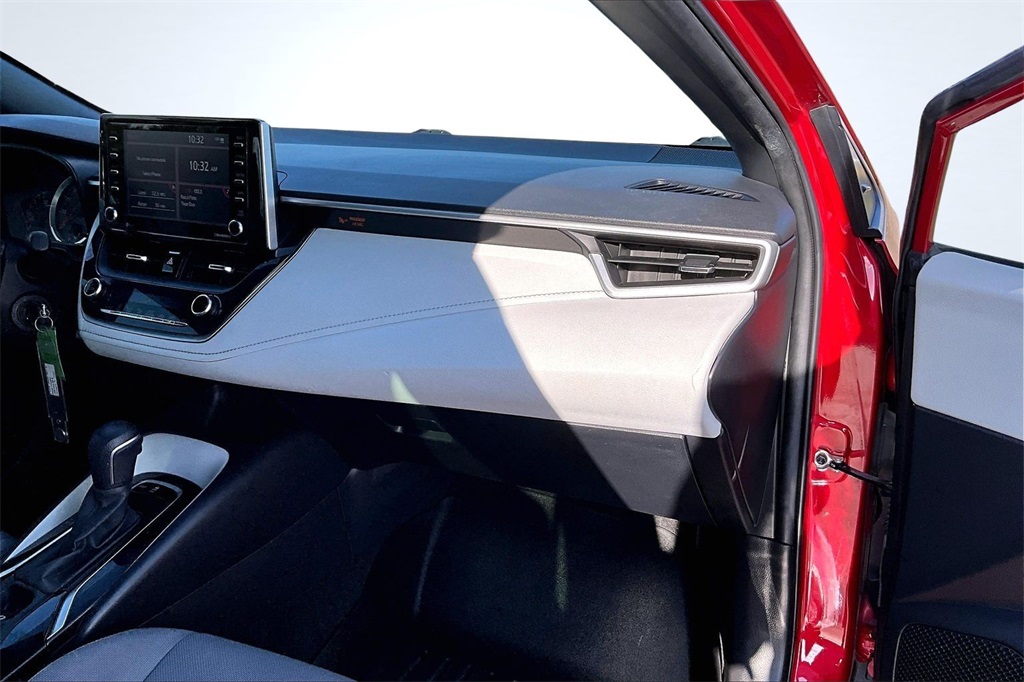 2021 Toyota Corolla SE Red at Emmons Autoplex