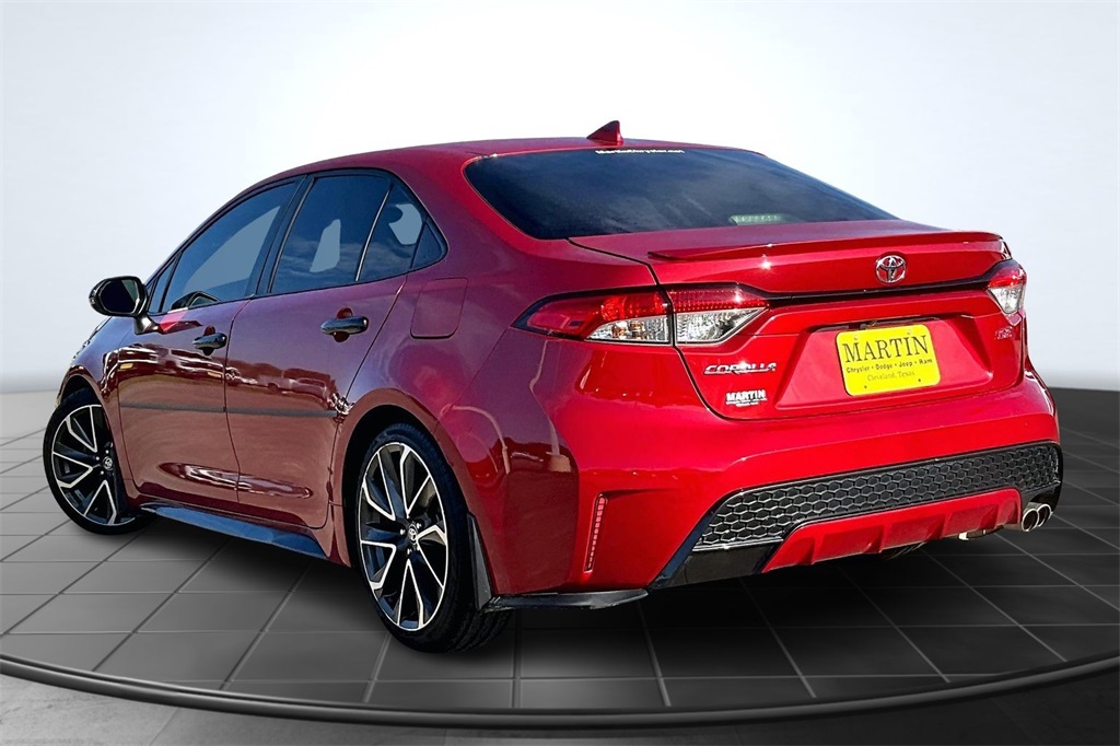 2021 Toyota Corolla SE Red at Emmons Autoplex