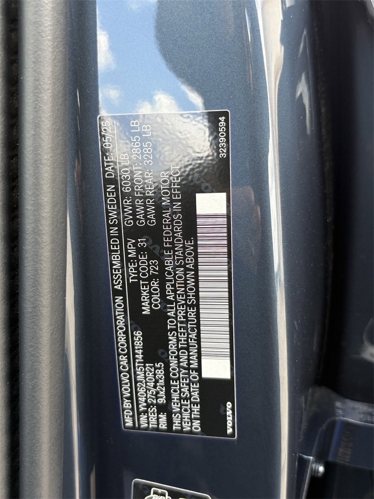 2026 Volvo XC90 B6 Ultra Blue at Ultimate Motorsports