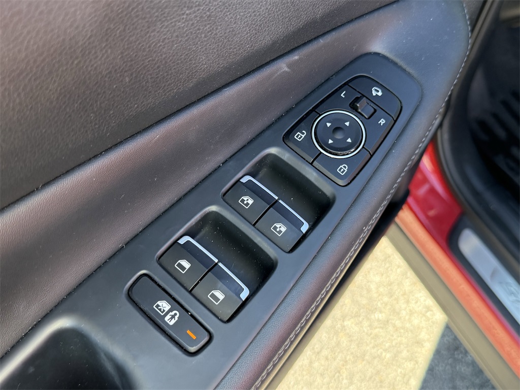 2021 Hyundai Santa Fe Limited Red at DeMontrond Gulf Freeway