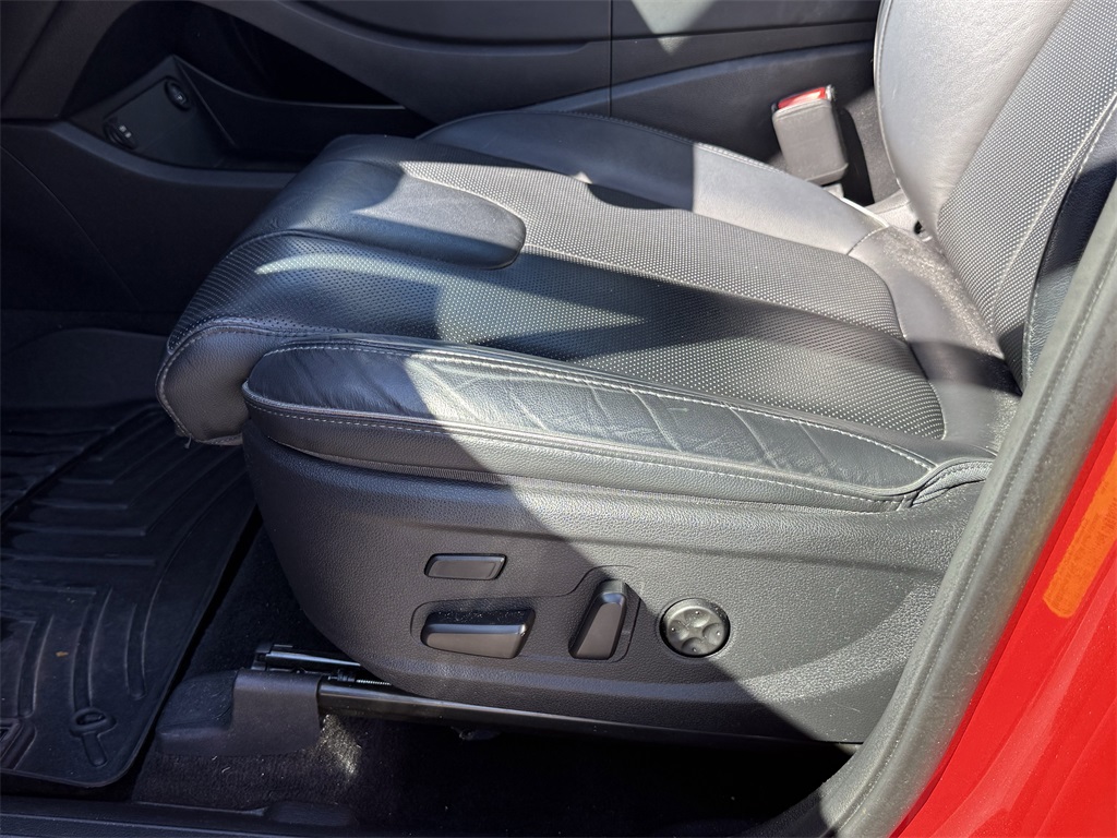 2021 Hyundai Santa Fe Limited Red at DeMontrond Gulf Freeway