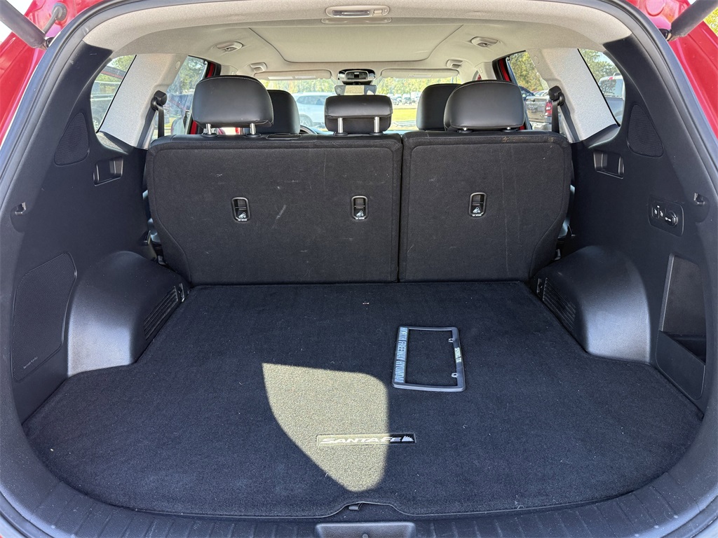 2021 Hyundai Santa Fe Limited Red at DeMontrond Gulf Freeway