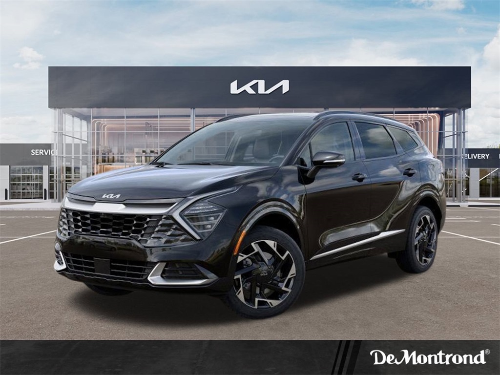2025 Kia Sportage SX-PRESTIGE AWD Black at Joe Myers Mazda Kia