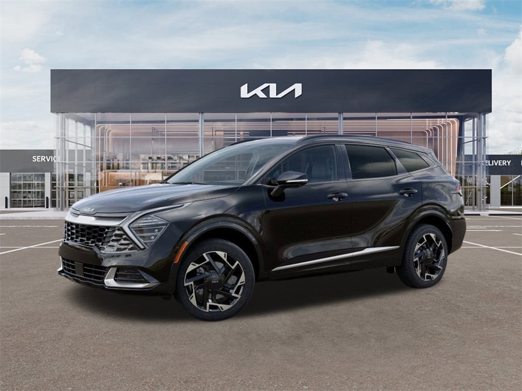 2025 Kia Sportage SX-PRESTIGE AWD Black at Joe Myers Mazda Kia