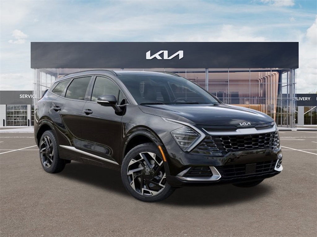 2025 Kia Sportage SX-PRESTIGE AWD Black at Joe Myers Mazda Kia