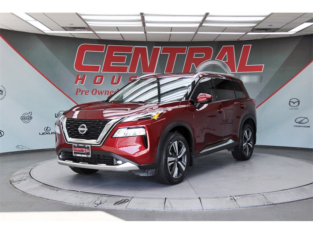 2022 Nissan Rogue Platinum Red at Classic Elite Chevrolet Hwy 6