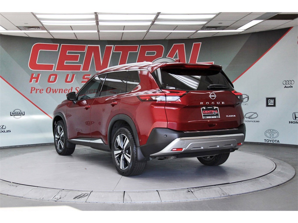 2022 Nissan Rogue Platinum Red at Classic Elite Chevrolet Hwy 6