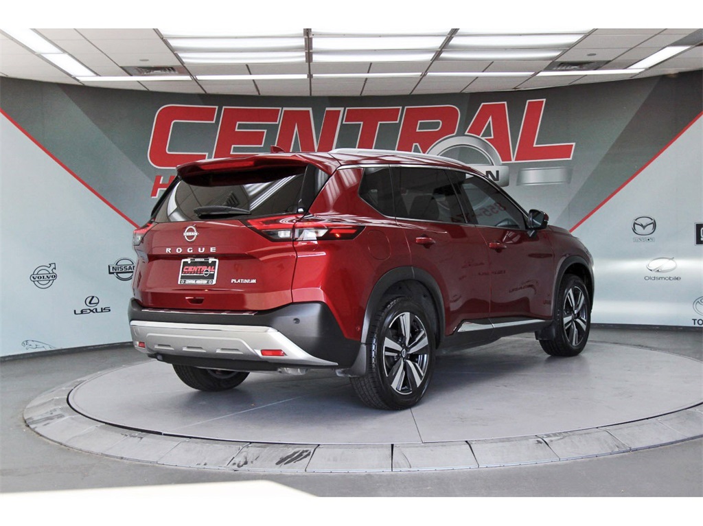 2022 Nissan Rogue Platinum Red at Classic Elite Chevrolet Hwy 6