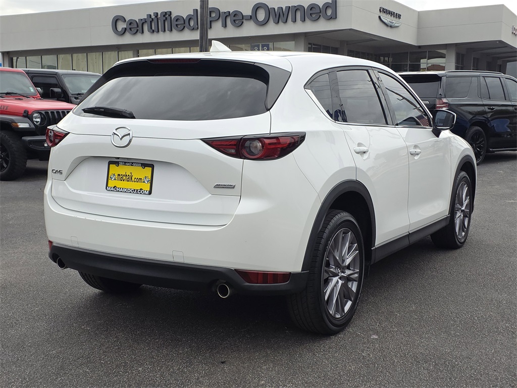 2019 Mazda CX-5 Grand Touring White at Emmons Autoplex