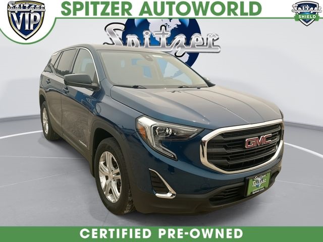 Blue Emerald Metallic 2020 GMC Terrain SUV / Crossover Four-Wheel Drive 9-Speed Automatic