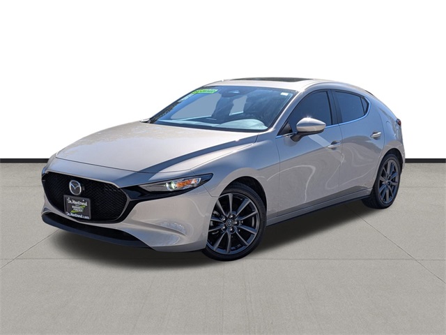 2025 Mazda Mazda3 2.5 S Preferred Package White at DeMontrond Mazda