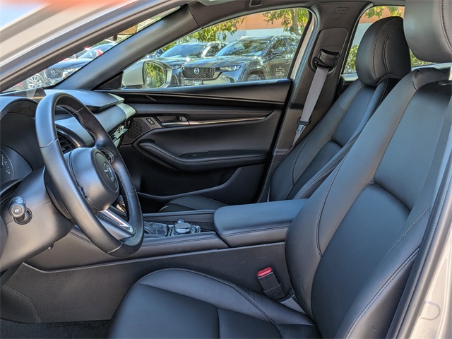 2025 Mazda Mazda3 2.5 S Preferred Package White at DeMontrond Mazda