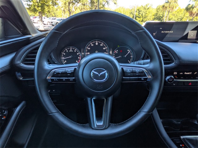 2025 Mazda Mazda3 2.5 S Preferred Package White at DeMontrond Mazda
