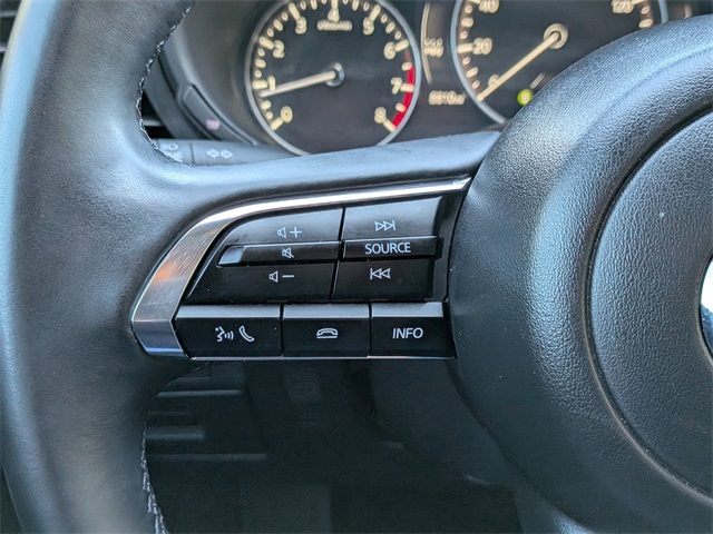 2025 Mazda Mazda3 2.5 S Preferred Package White at DeMontrond Mazda