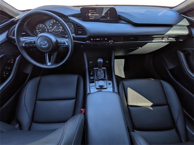 2025 Mazda Mazda3 2.5 S Preferred Package White at DeMontrond Mazda