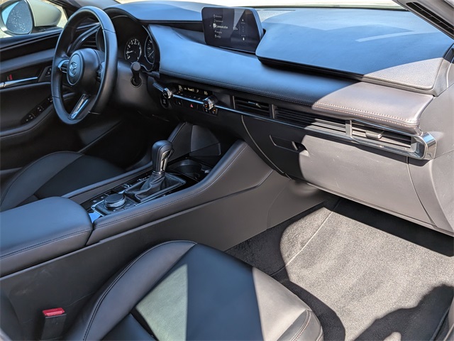 2025 Mazda Mazda3 2.5 S Preferred Package White at DeMontrond Mazda