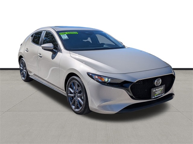 2025 Mazda Mazda3 2.5 S Preferred Package White at DeMontrond Mazda