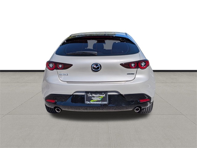 2025 Mazda Mazda3 2.5 S Preferred Package White at DeMontrond Mazda