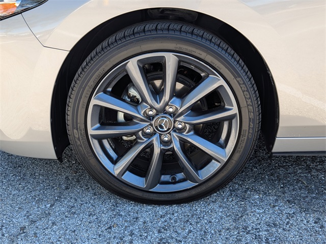 2025 Mazda Mazda3 2.5 S Preferred Package White at DeMontrond Mazda