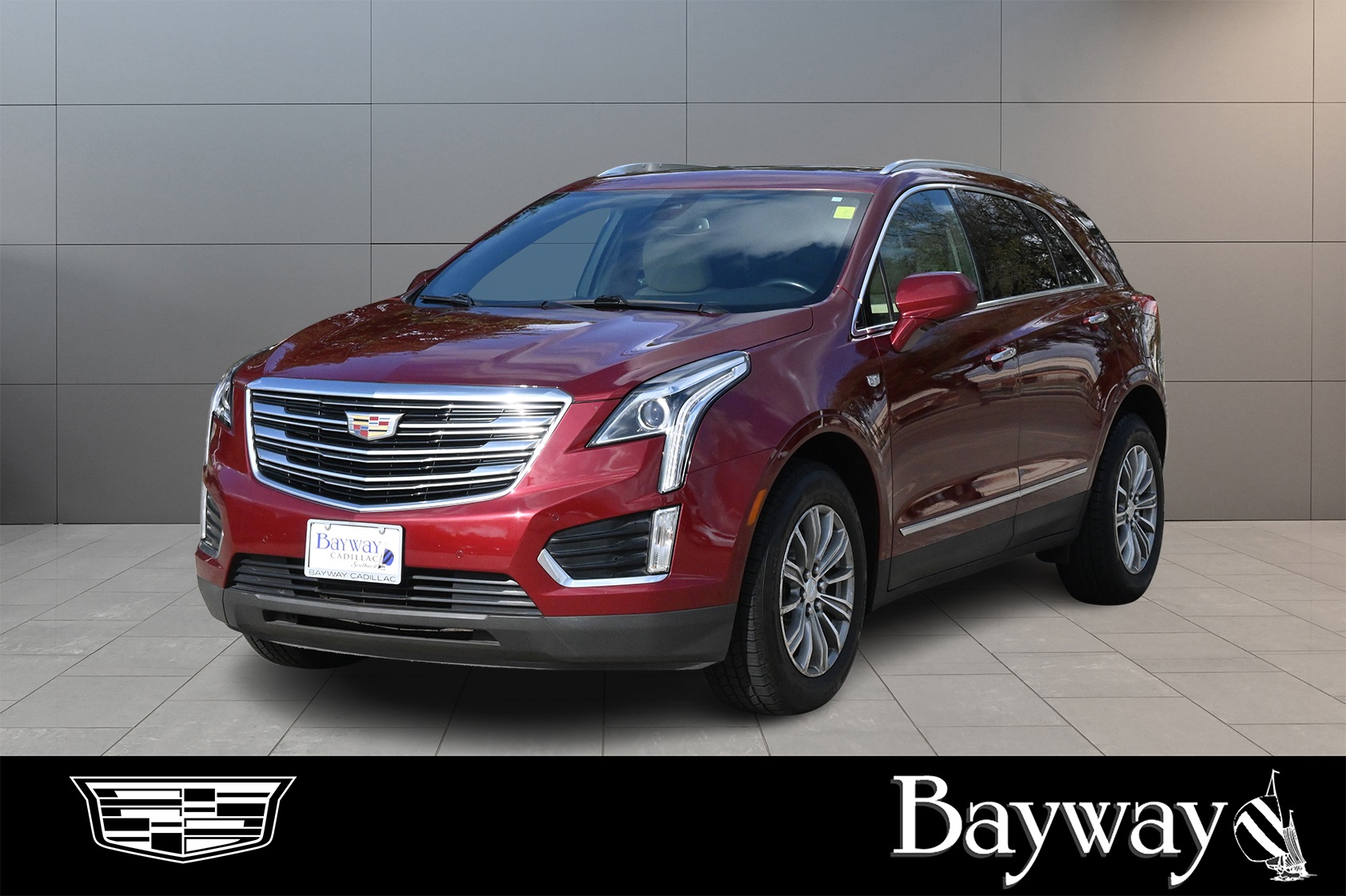 2017 Cadillac XT5 Luxury Red at Bayshore Chrysler Jeep Dodge Ram