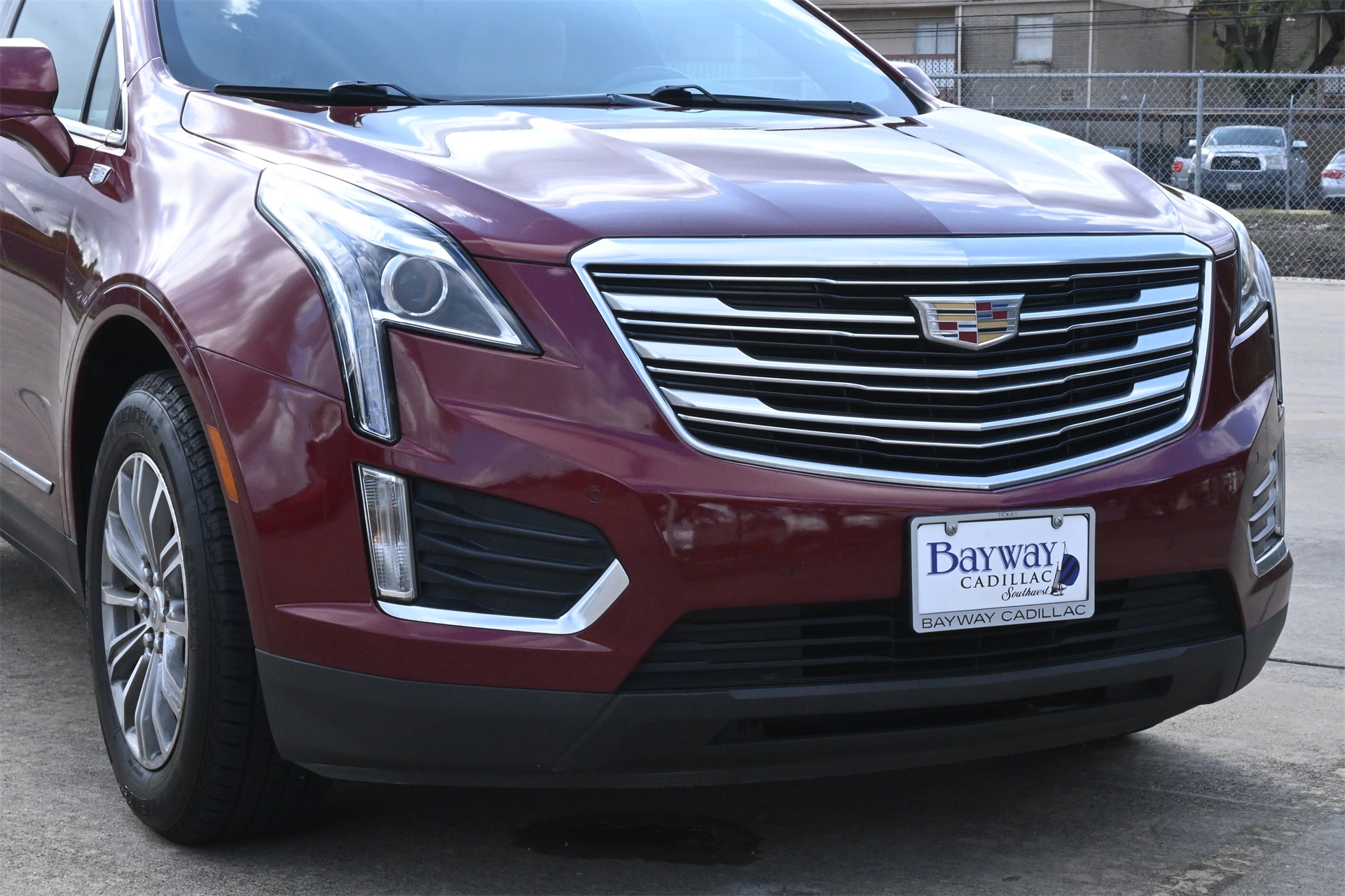2017 Cadillac XT5 Luxury Red at Bayshore Chrysler Jeep Dodge Ram