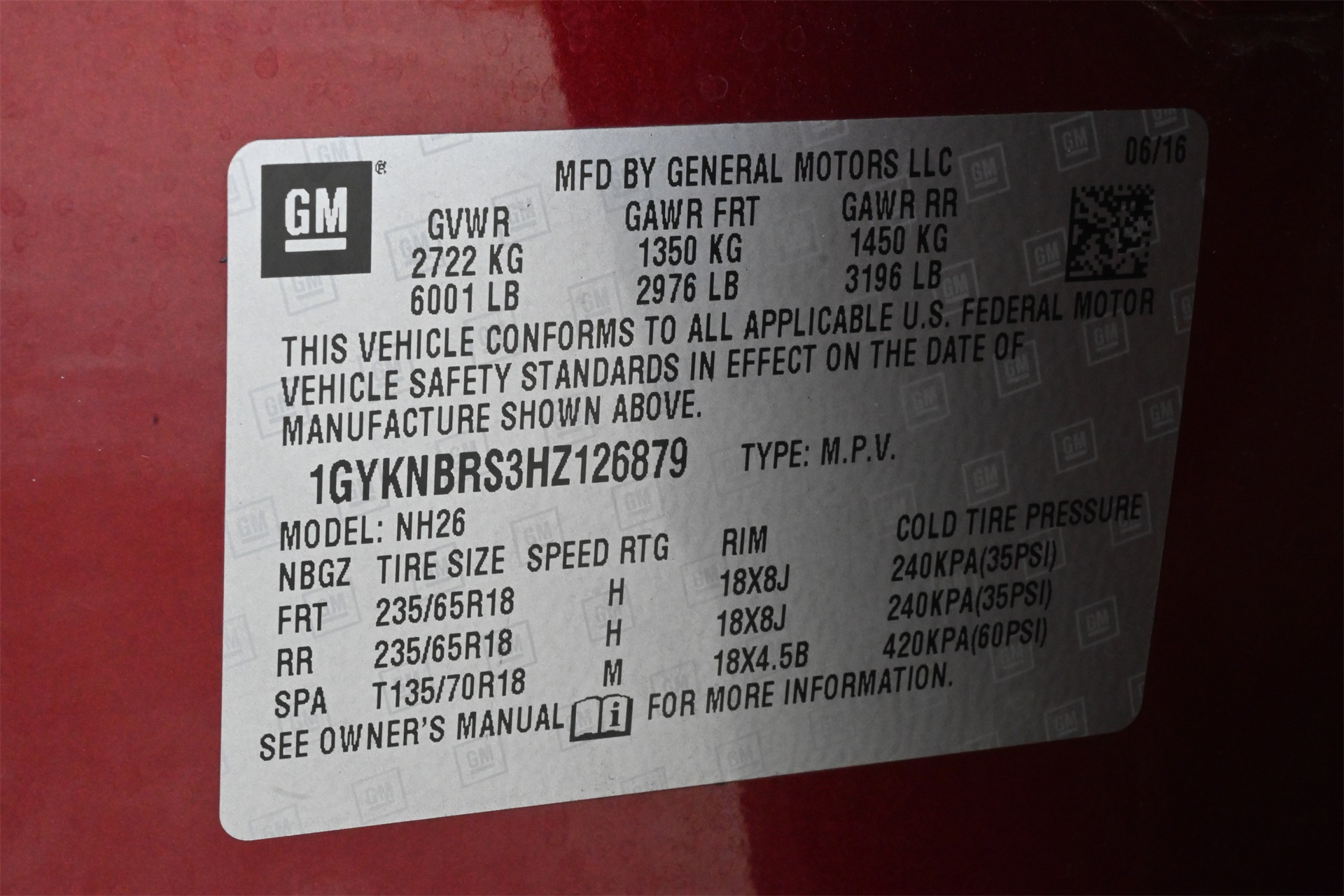 2017 Cadillac XT5 Luxury Red at Bayshore Chrysler Jeep Dodge Ram