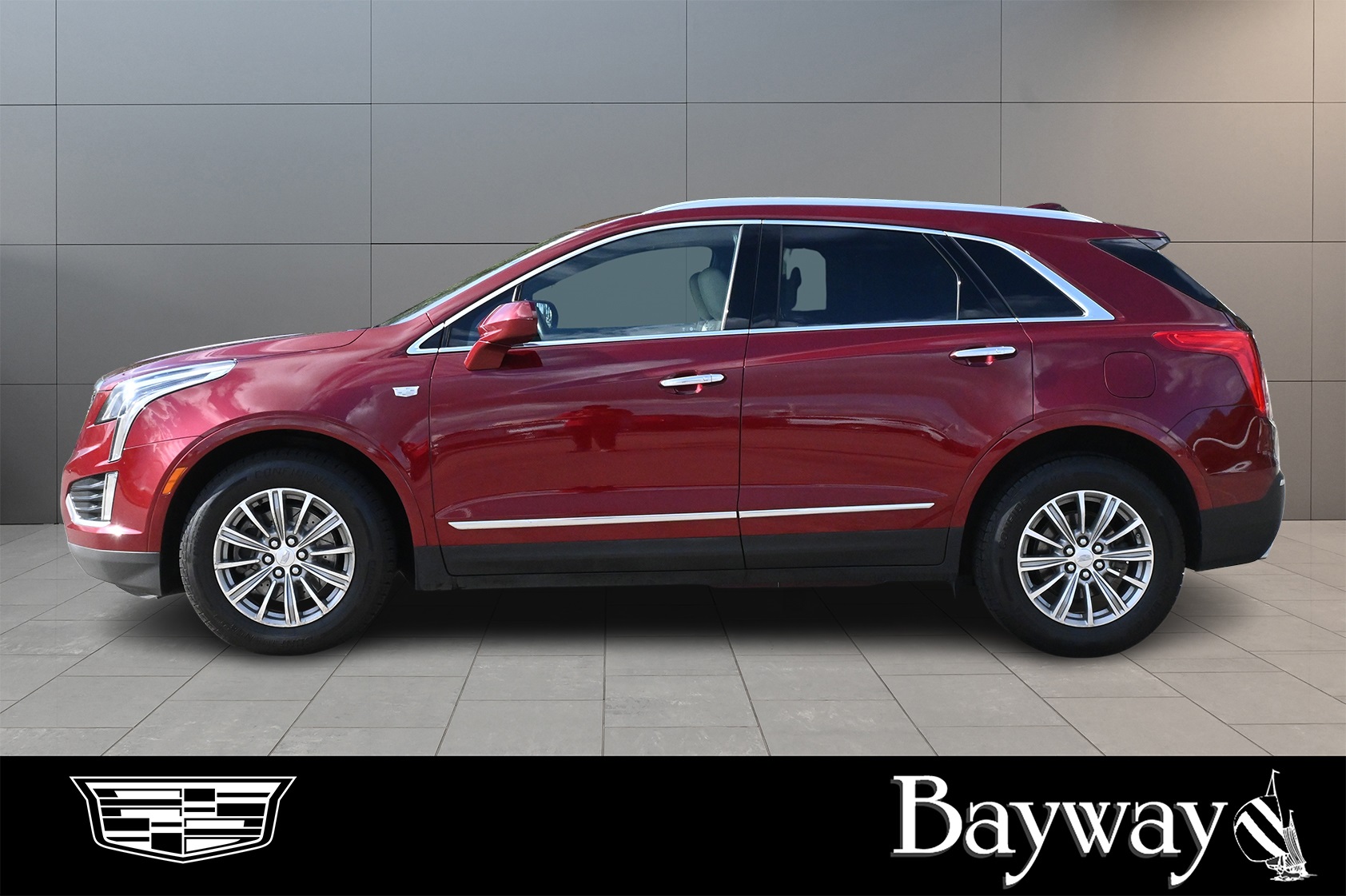 2017 Cadillac XT5 Luxury Red at Bayshore Chrysler Jeep Dodge Ram