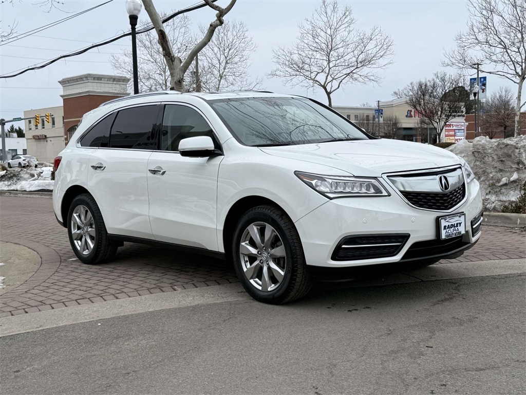 2015 Acura MDX SH-AWD with Advance and Entertainment Package