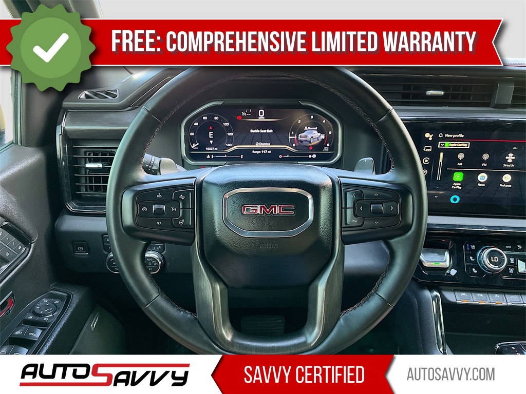 2024 GMC Sierra 1500 AT4 Black at Bayshore Chrysler Jeep Dodge Ram