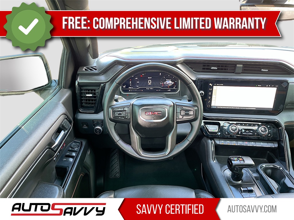 2024 GMC Sierra 1500 AT4 Black at Bayshore Chrysler Jeep Dodge Ram