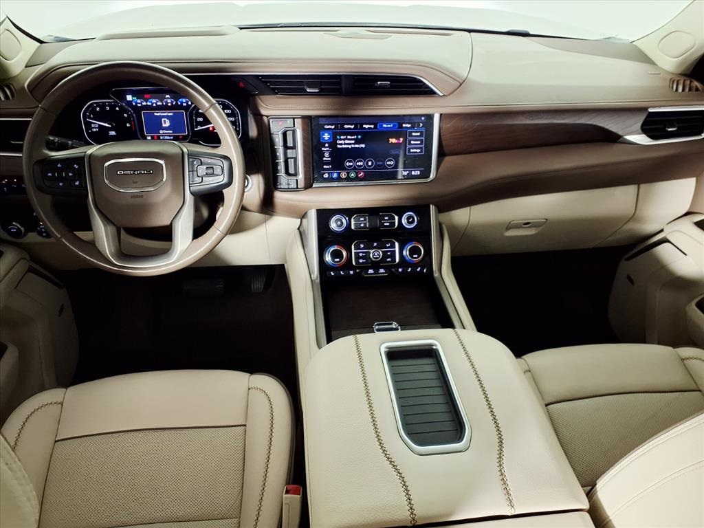 2021 GMC Yukon Denali White at Tom Peacock Cadillac