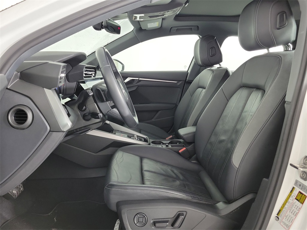 2023 Audi A3 40 Premium Plus White at North Houston Mitsubishi